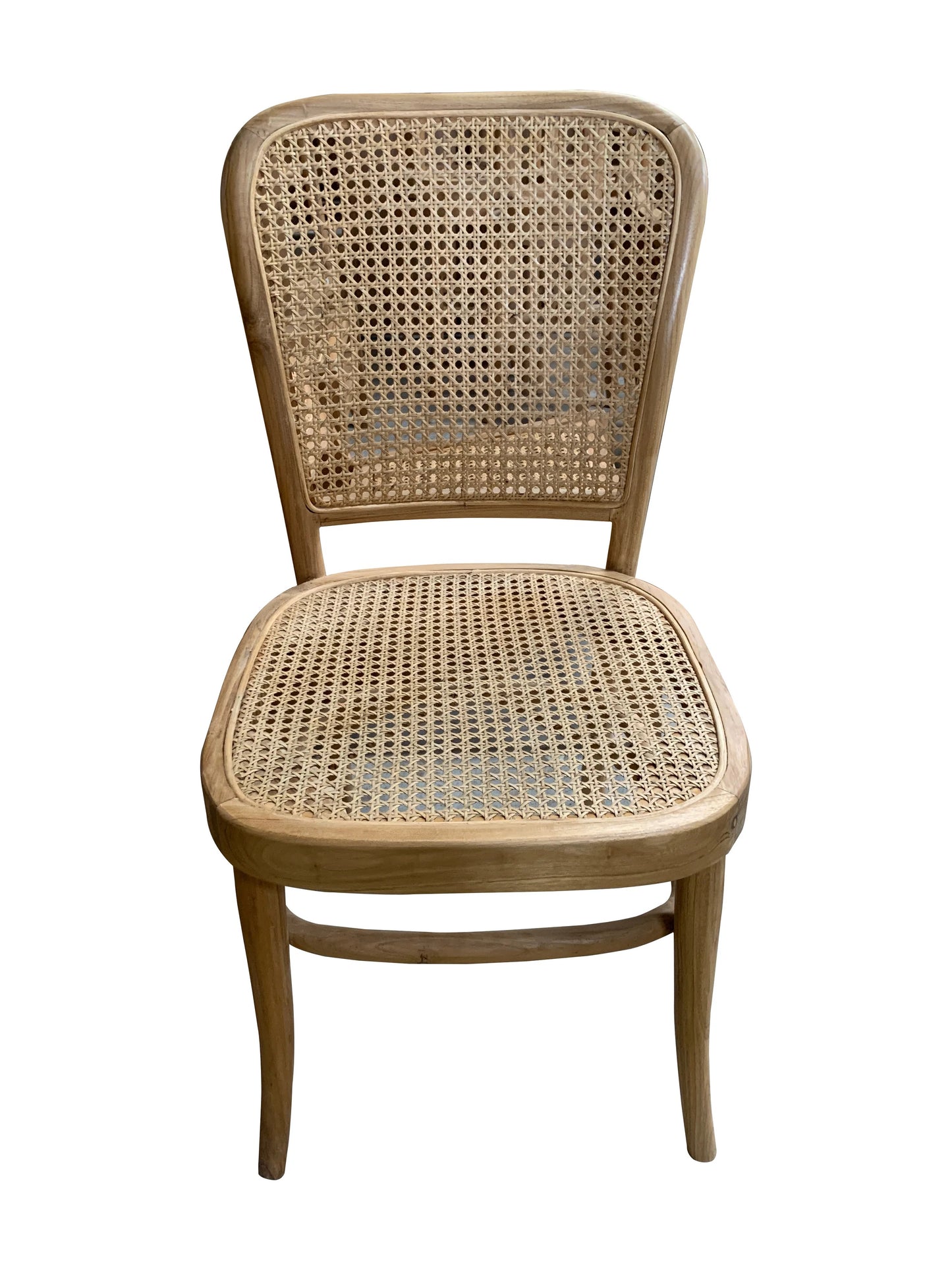 Gaia Rattan Teakwood Chair – Handcrafted Natural Dining Chair