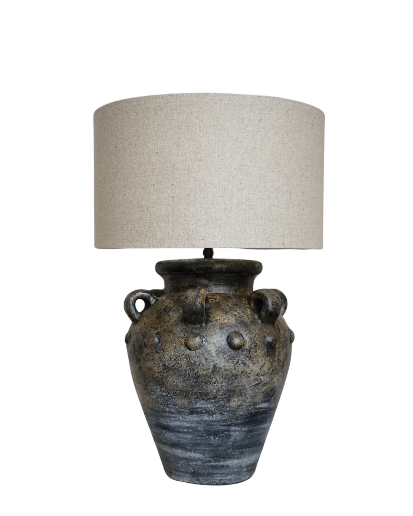 Magnolia Terracotta Table Lamp – Artisanal Minimalist Lighting