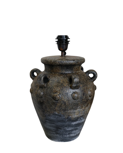 Magnolia Terracotta Table Lamp – Artisanal Minimalist Lighting