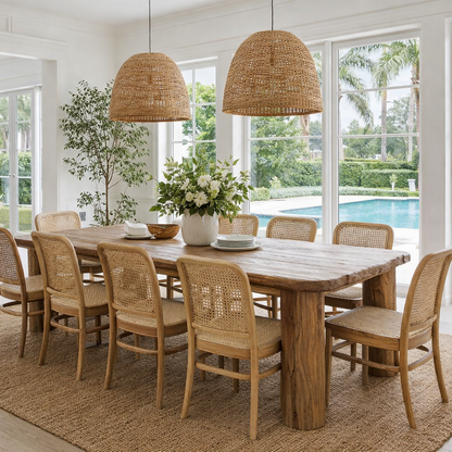 Magnus Dining Table – Natural Wood
