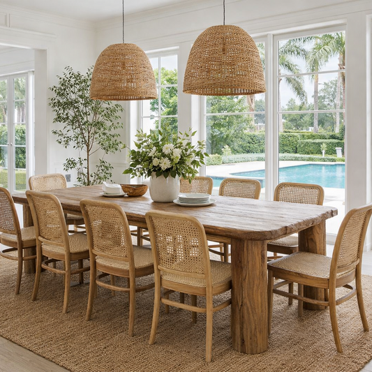 Magnus Dining Table – Natural Wood